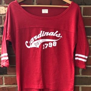 U of L 3/4 sleeve Tee shirt